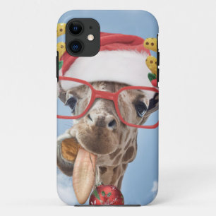 Weihnachtsgiraffe Case-Mate iPhone Hülle