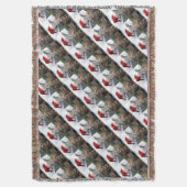 WeihnachtsGiraffe Decke (Vorderseite Vertikal)