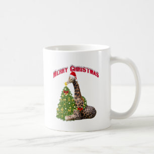 WeihnachtsGiraffe Kaffeetasse