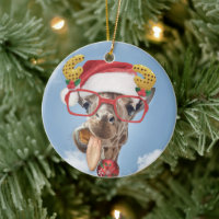Weihnachtsgiraffe