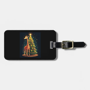 Weihnachtsgiraffe offizieller Baumschmuck Lustige Gepäckanhänger