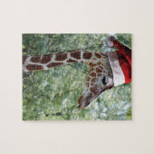 WeihnachtsGiraffe Puzzle (Horizontal)