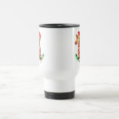 Weihnachtsgiraffe Reisebecher (Mittel)