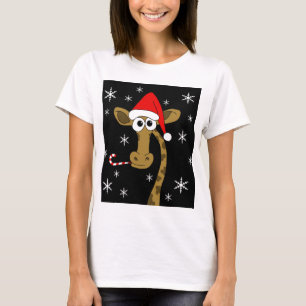 Weihnachtsgiraffe T-Shirt