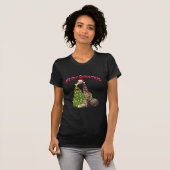 WeihnachtsGiraffe T-Shirt (Vorne ganz)