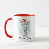 WeihnachtsGiraffe Tasse (Links)