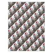 WeihnachtsGiraffe Tischdecke (Vorderseite)