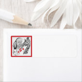 WeihnachtsGiraffe und Weihnachtsmann (Insitu)