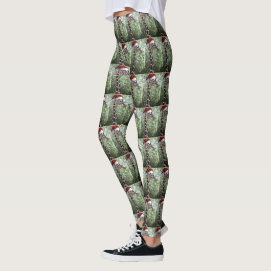 WeihnachtsGiraffen Leggings (Links)