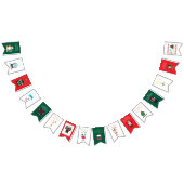 Weihnachtsgirlande-Banner Wimpelkette (Alle)
