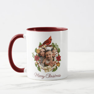 Weihnachtsgirlande Foto-Geschenk  Tasse