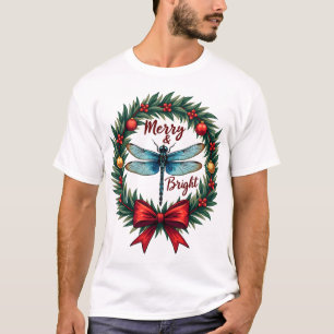 Weihnachtsgirlande Libelle T-Shirt