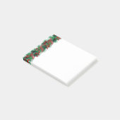 Weihnachtsgirlande post-it klebezettel (angewinkelt)