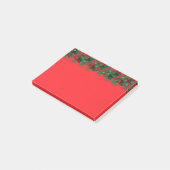Weihnachtsgirlande Post-it Klebezettel (angewinkelt)