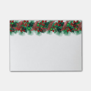 Weihnachtsgirlande Posten-es-Anmerkungen Post-it Klebezettel