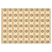 Weihnachtsgirlande Strickmuster Tischdecke (Vorderseite (Horizontal))
