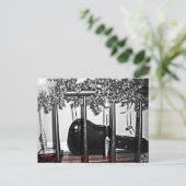 Weihnachtsgitarre Feiertagspostkarte (Stehend Vorderseite)