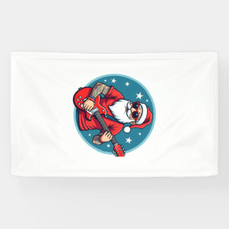 Weihnachtsgitarrist  Rockmusik Weihnachten (1) Banner