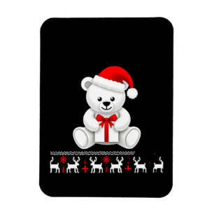 Weihnachtsgitarrist  Rockmusik Weihnachten (4) Magnet