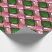 Weihnachtsgitterpapier Geschenkpapier (Ecke)