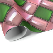 Weihnachtsgitterpapier Geschenkpapier (Rolleneckpunkt)