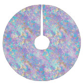 Weihnachtsglam Tree Skirt Polyester Weihnachtsbaumdecke (Vorderseite)