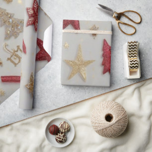 Weihnachtsglanz Geschenkpapier
