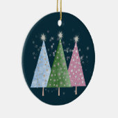 Weihnachtsglanz Keramik Ornament (Rechts)