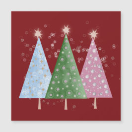 Weihnachtsglanz Magnetkarte