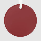 Weihnachtsglanz Ornament (Rückseite)
