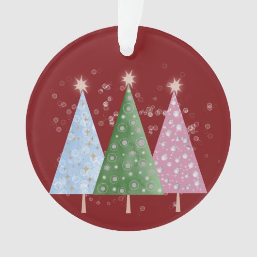 Weihnachtsglanz Ornament (Vorderseite)