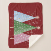 Weihnachtsglanz Sherpadecke (Vorderseite)