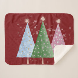 Weihnachtsglanz Sherpadecke