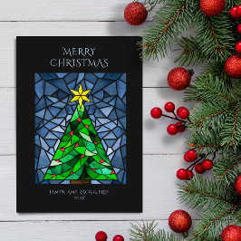 Weihnachtsglas Feiertagskarte