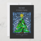 Weihnachtsglas Feiertagskarte (Vorderseite)