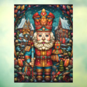 Weihnachtsglas-Fensterverkleidung Fensteraufkleber (Blatt 3)