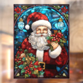 Weihnachtsglas-Fensterverkleidung Fensteraufkleber (Blatt 2)