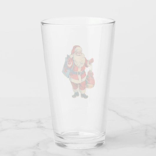 Weihnachtsglas Glas (Rückseite)