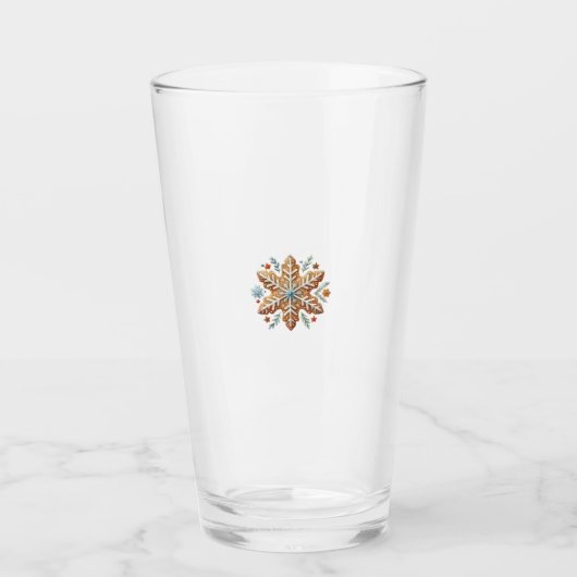 Weihnachtsglas Glas (Vorderseite)