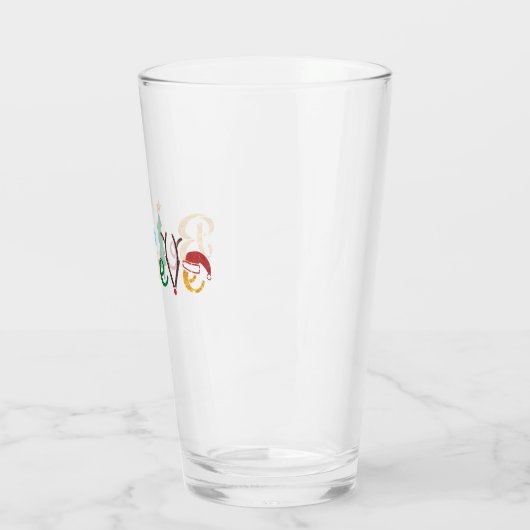 Weihnachtsglas Glas (Links)