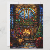 Weihnachtsglas-Karte Feiertagskarte (Vorderseite)