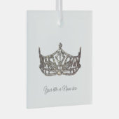 Weihnachtsglas Ornament Aus Glas (Vorderseite Rechts)