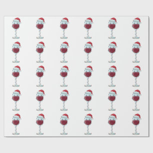 Weihnachtsglas Santa Hut Weihnachtsbeleuchtung Lus Geschenkpapier