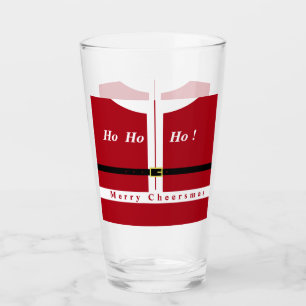 Weihnachtsglas Weihnachtsmann mit Geschenken - Spa Glas