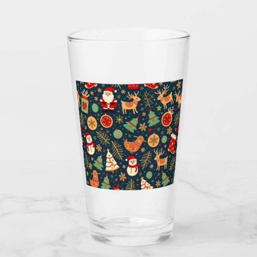 Weihnachtsgläser (Bearbeiten) Glas (Vorderseite)