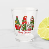 Weihnachtsgläser Trio Shot Glass Schnapsglas (Vorderseite)