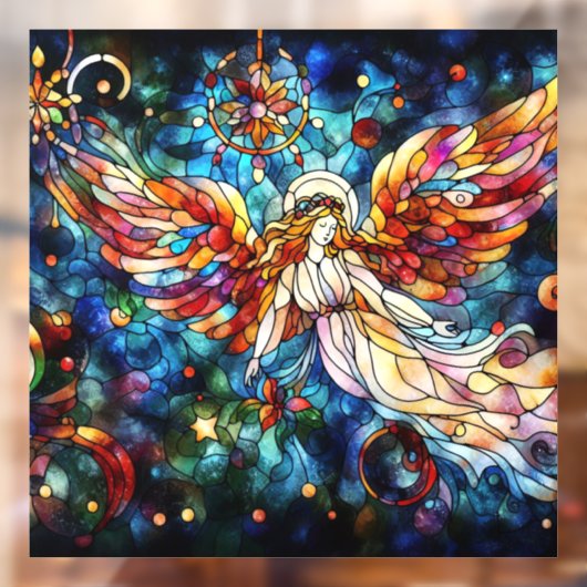 Weihnachtsglasfenster verkleidet fensteraufkleber (Blatt 2)