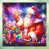 Weihnachtsglasfenster verkleidet fensteraufkleber (Blatt 3)