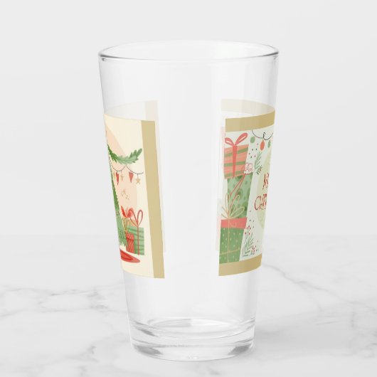 Weihnachtsglass-Cup Glas (Rechts)