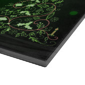 Weihnachtsglasschneiden-Brett/Weihnachtsbaum Schneidebrett (Ecke)